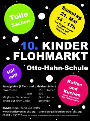 Flyer Flohmarkt 2016